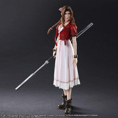 Final Fantasy Vii Remake Play Arts Kai Aerith Gainsborough Pvc Painted Action Figure- Japan Figure Store - #1 Bring To You The Best Japanese Goods