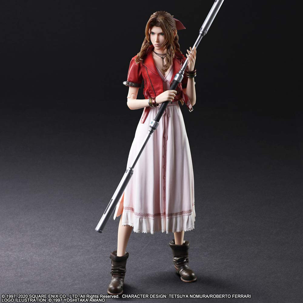 Final Fantasy Vii Remake Play Arts Kai Aerith Gainsborough Pvc Painted Action Figure- Japan Figure Store - #1 Bring To You The Best Japanese Goods