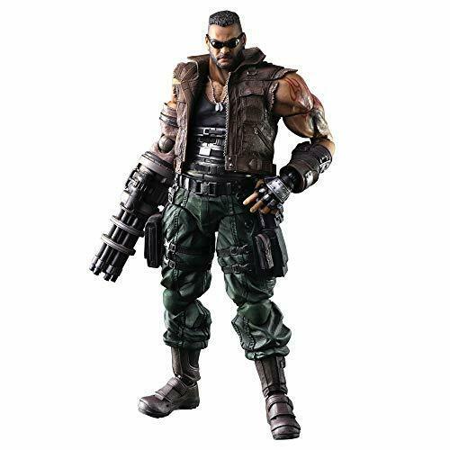 Final Fantasy Vii Remake Play Arts Kai Barret Wallace Version 2 Figure- Japan Figure Store - #1 Bring To You The Best Japanese Goods