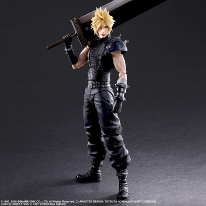 SQUARE ENIX Play Arts Kai Cloud Strife Ver. 2 Figure Final Fantasy Vii Remake- Japan Figure Store - #1 Bring To You The Best Japanese Goods