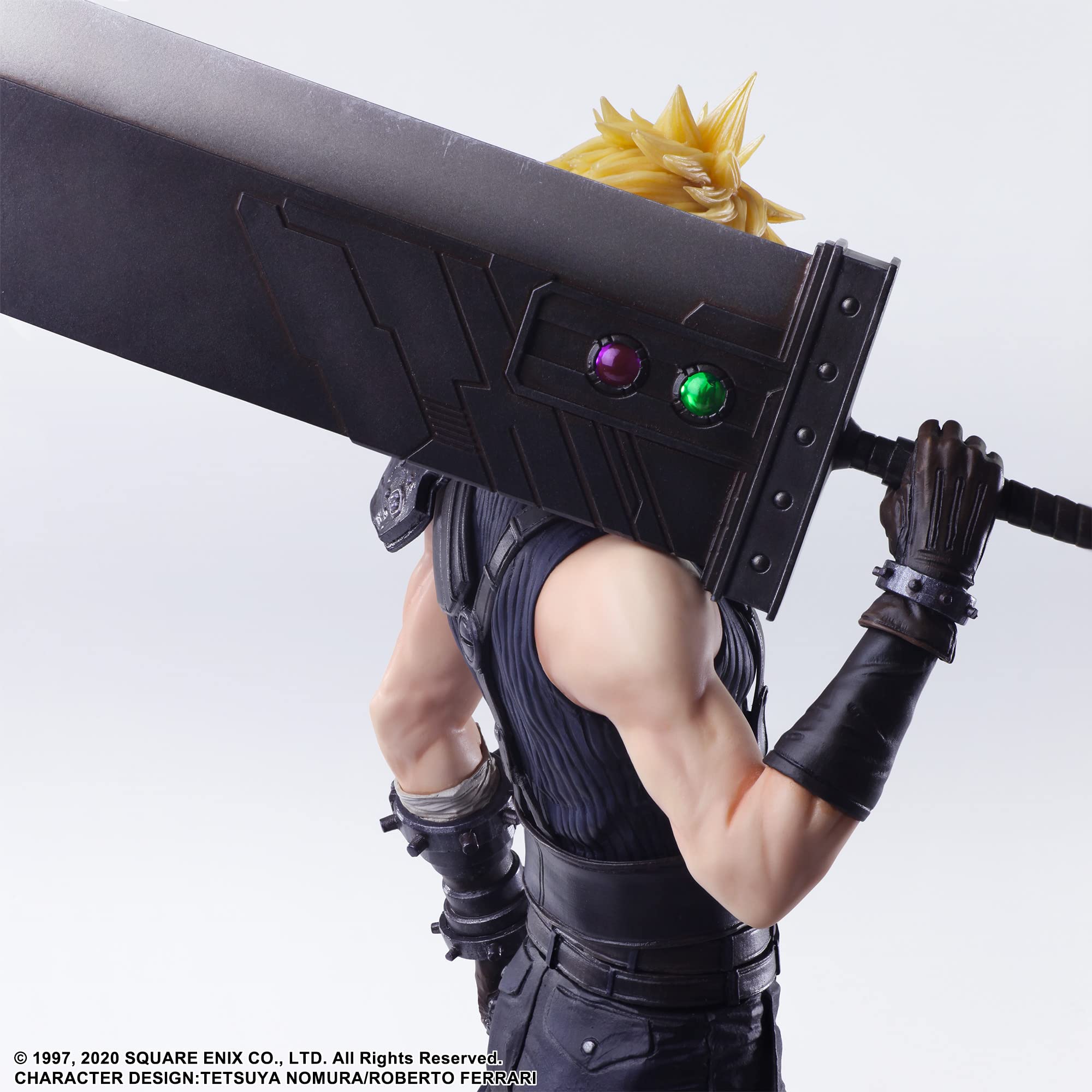 Square Enix Final Fantasy VII Remake Static Arts Cloud Strife Japan Toy Figure Made From Pvc- Japan Figure Store - #1 Bring To You The Best Japanese Goods