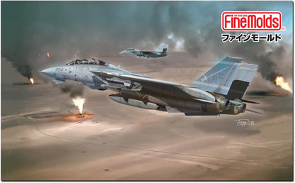 Fine Molds 1/72 F-14A Tomcat Gulf War Aircraft Model Fp53 - Made In Japan- Japan Figure Store - #1 Bring To You The Best Japanese Goods