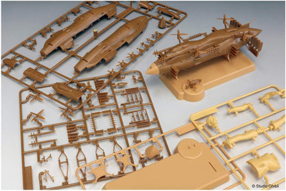 Fine Mold Laputa: Castle In The Sky Flying Battleship Goliath (Total Length Approx. 20Cm) Non-Scale (1/20 Scale Colonel Muska With Unpainted Figure) Plastic Model Fg9- Japan Figure Store - #1 Bring To You The Best Japanese Goods