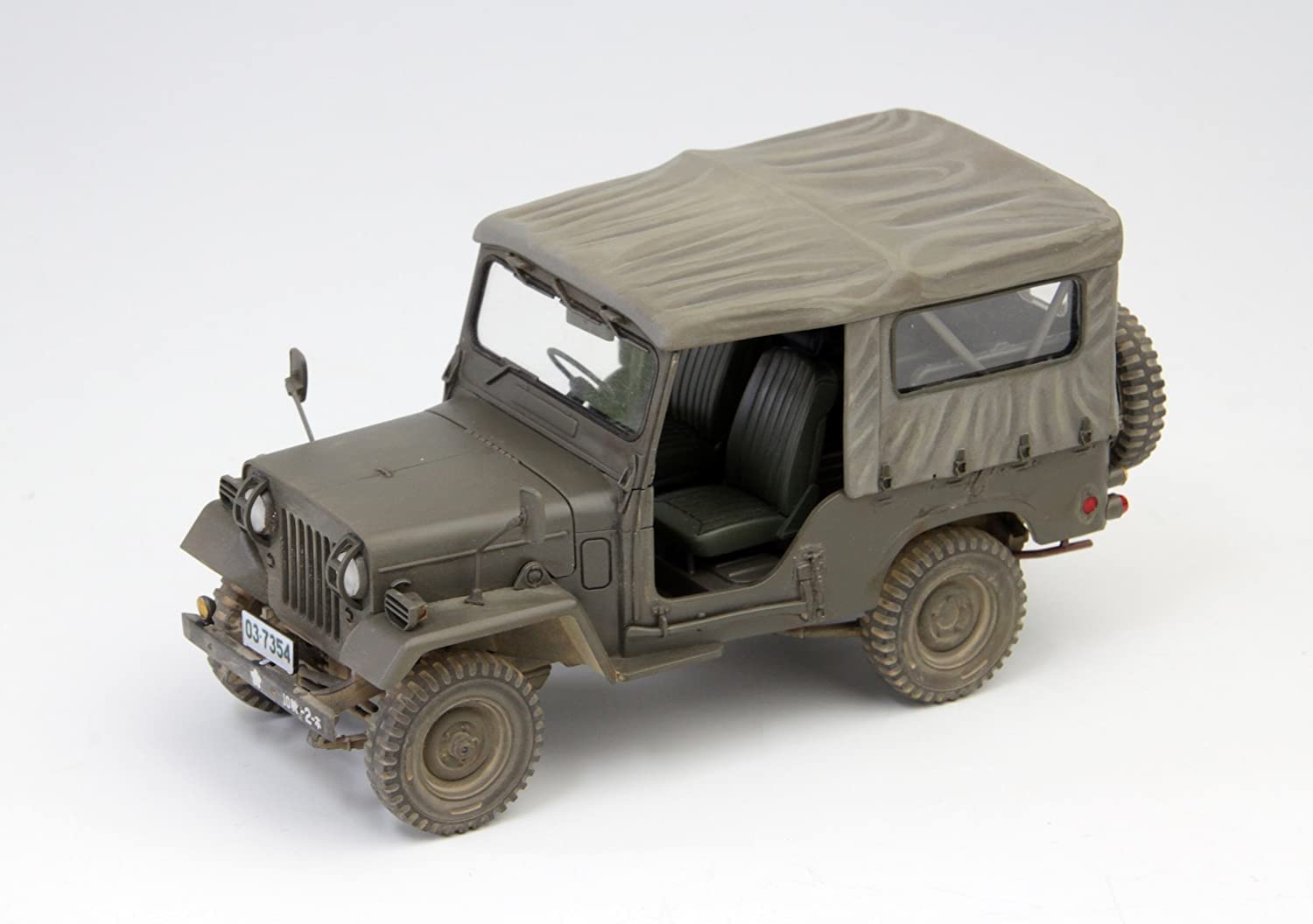 Fine Molds 1/35 Japanese Army Type 73 Light Truck Canvas Top Plastic Model Fm34- Japan Figure Store - #1 Bring To You The Best Japanese Goods