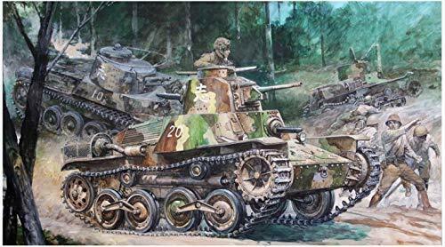Fine Molds 1/35 Military Series Imperial Army Type 95 Ha-go Ha No.early Type- Japan Figure Store - #1 Bring To You The Best Japanese Goods