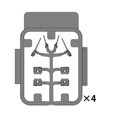 Fine Molds Nano Dread 1/700 Japanese Navy 14cm Caliber 50 Gun Pvc Models Kit- Japan Figure Store - #1 Bring To You The Best Japanese Goods