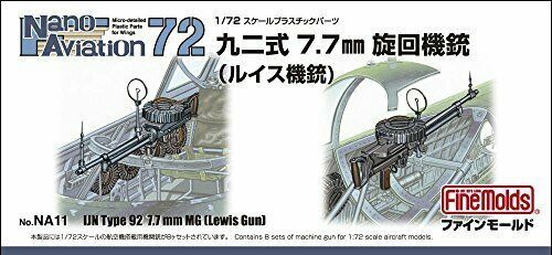 Fine Molds Na11 1/72 Type 92 7.7mm Machine Gun Lewis Gun Plastic Model Kit- Japan Figure Store - #1 Bring To You The Best Japanese Goods