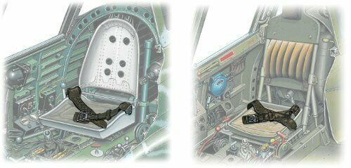 Fine Molds Nc3 1/48 Scale Harness For Ija Aircraft Plastic Model Kit - Japan Figure