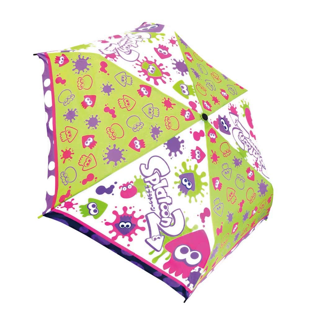 Folding Umbrella Splatoon 2 Green- Japan Figure Store - #1 Bring To You The Best Japanese Goods