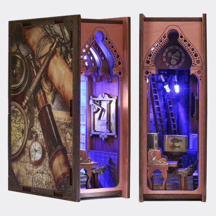 Fsolis Praying In Church 3D Wooden Puzzle Booknook Wooden Model Scene- Japan Figure Store - #1 Bring To You The Best Japanese Goods