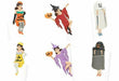 Fuchiko Of Kitan Club Cup Halloween All 6set Gashapon Mascot Toys Complete Set- Japan Figure Store - #1 Bring To You The Best Japanese Goods