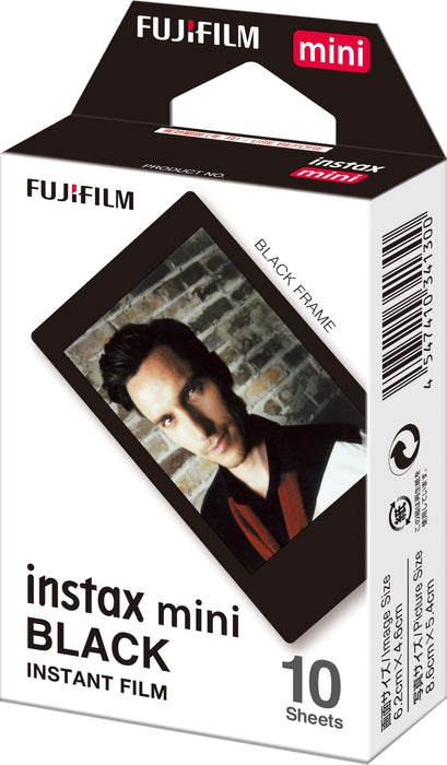 Instax Mini Black Frame Instant Camera Cheki Film 10 Sheets Ww1- Japan Figure Store - #1 Bring To You The Best Japanese Goods