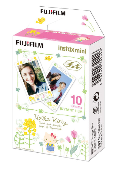Instax Mini Kitty3 Cheki Camera Film 10 Sheets Japan Pattern (Kitty) Ww1- Japan Figure Store - #1 Bring To You The Best Japanese Goods