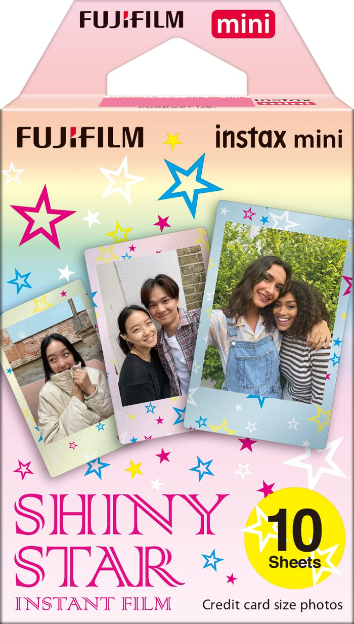 Instax Mini Star Ww1 Instant Camera Cheki Film 10 Sheets (Shiny Star).- Japan Figure Store - #1 Bring To You The Best Japanese Goods