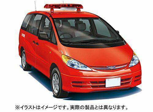 Fujimi 1/24 Id263 Toyota Estima Fire Public Relations Vehicles Plastic Model Kit - Japan Figure