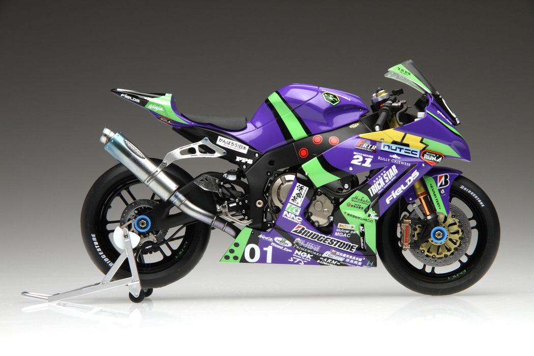Fujimi 1/12 Bike Series No.10 Eva Rt Unit 01 Trickster Frtr Kawasaki Zx 10R 2011 Motorcyle Model- Japan Figure Store - #1 Bring To You The Best Japanese Goods