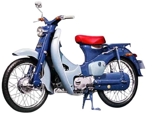 Fujimi 1/12 Honda Super Cub 1958 First Model Japanese Plastic Motorcycle Models- Japan Figure Store - #1 Bring To You The Best Japanese Goods