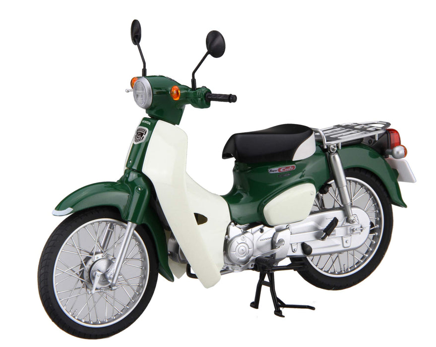 FUJIMI 12Nx-2 Honda Super Cub 110 Tasmania Green Metallic 1/12 Scale Pre-Painted Kit- Japan Figure Store - #1 Bring To You The Best Japanese Goods