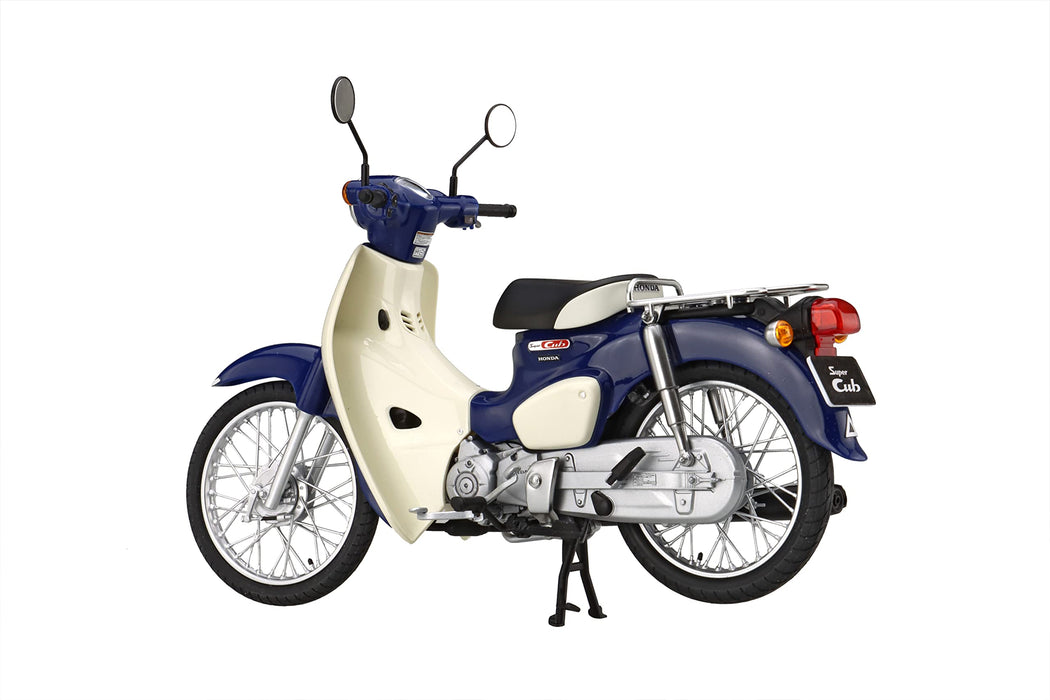 FUJIMI 1/12 Next Series Honda Super Cub110 Urbane Denim Blue Metallic Plastic Model- Japan Figure Store - #1 Bring To You The Best Japanese Goods