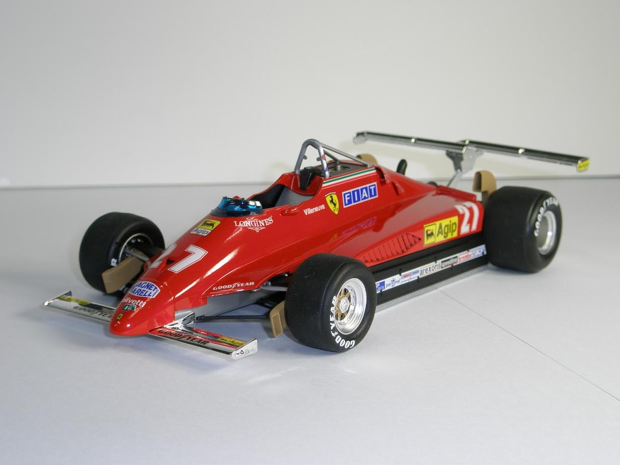 FUJIMI Gp2 090337 F1 Ferrari 126C2 Long Beach Gp 1/20 Scale Kit 090337- Japan Figure Store - #1 Bring To You The Best Japanese Goods