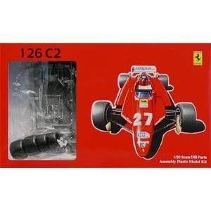 Fujimi Gp Sp01 F1 Ferrari 126C2 San Marino 1/20 Japanese Scale Racing Car Kit- Japan Figure Store - #1 Bring To You The Best Japanese Goods