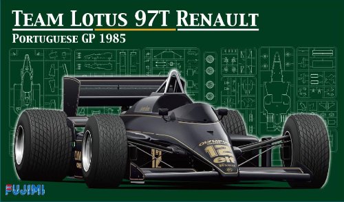 FUJIMI Gp23 090641 F1 Team Lotus 97T Renault Portuguese Gp 1985 1/20 Scale Kit 090641- Japan Figure Store - #1 Bring To You The Best Japanese Goods