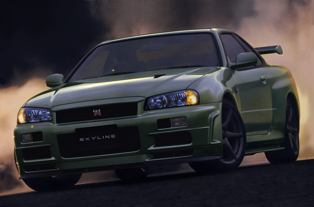 FUJIMI Inch Up 1/24 No. 285 Skyline Gt-R V-Specii Nur W/Nismo Front Air Bumper Bnr34 Plastic Model- Japan Figure Store - #1 Bring To You The Best Japanese Goods