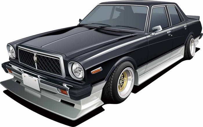 FUJIMI Id-173 Toyota Chaser 4 Door Sedan X40 1/24 Scale Kit- Japan Figure Store - #1 Bring To You The Best Japanese Goods