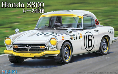 FUJIMI Id-253 Honda S800 Race Version 1/24 Scale Kit- Japan Figure Store - #1 Bring To You The Best Japanese Goods