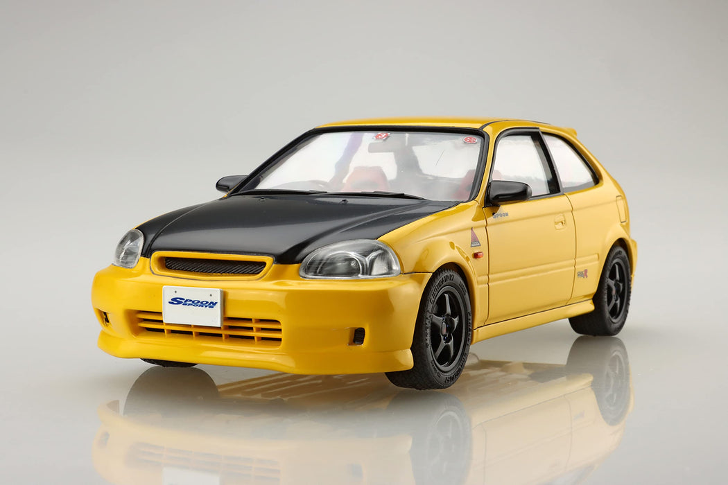 Fujimi Inch Up 1/24 No. 280 Spoon Civic Type R Ek9 Japanese Scale Car Model Kit- Japan Figure Store - #1 Bring To You The Best Japanese Goods