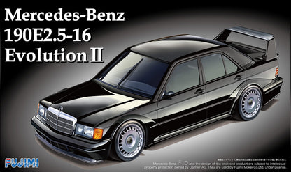FUJIMI Real Sports Car 1/24 Mercedes-Benz 190E2.5-16 Evolution Ll Plastic Model- Japan Figure Store - #1 Bring To You The Best Japanese Goods
