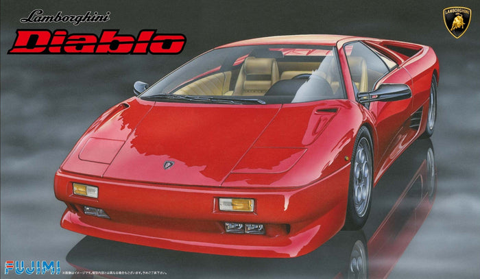 FUJIMI Rs-67 Lamborghini Diablo / Diablo 4Wd 1/24 Scale Kit- Japan Figure Store - #1 Bring To You The Best Japanese Goods