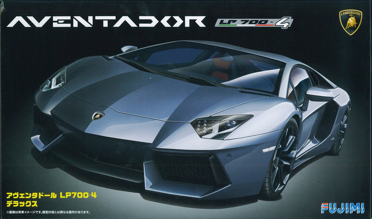 Fujimi Rs-71 Lamborghini Aventador Lp700-4 Deluxe With Etching Parts 1/24 Scale Car Kit- Japan Figure Store - #1 Bring To You The Best Japanese Goods