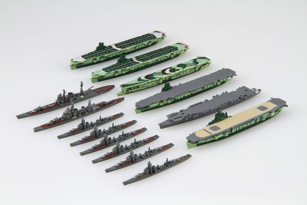 Fujimi Model 1/3000 Collectable Warship Series No.19 Survival Ship Set At The End Of The War (Unryu Type/Ryuho Type/Hitaka Type/Aoba) Plastic Model Warship 19- Japan Figure Store - #1 Bring To You The Best Japanese Goods
