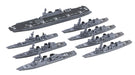 Fujimi Model 1/3000 Collectable Warship Series No.30 Maritime Self-Defense Force 1St Escort Group Plastic Model Warship 30- Japan Figure Store - #1 Bring To You The Best Japanese Goods