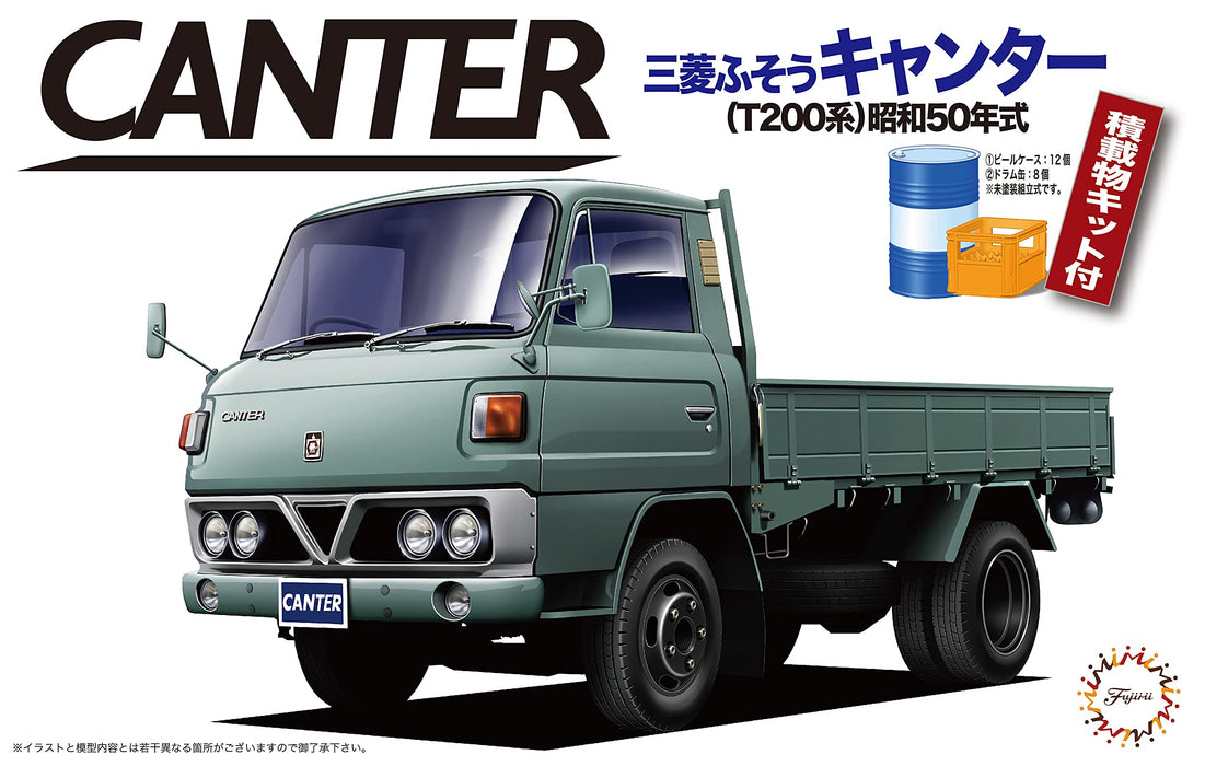 FUJIMI 1/32 Truck Series Tr1 Mitsubishi Fuso Canter T200 Plastic Model- Japan Figure Store - #1 Bring To You The Best Japanese Goods