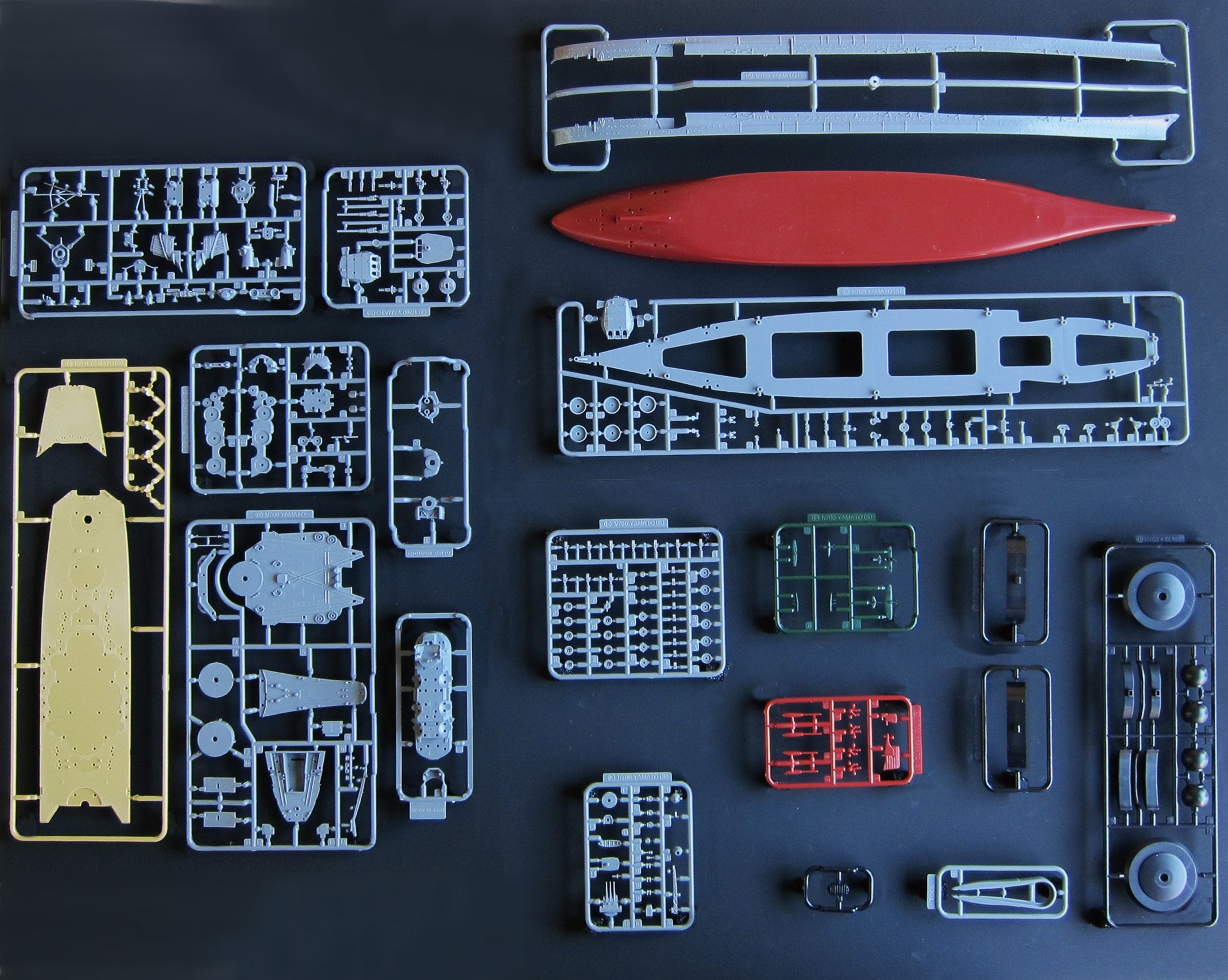 Fujimi Model 1/700 Ship Next Series No.1 Japanese Navy Battleship Yamato (Old Type Base) Color Coded Plastic Model Ship Nx1- Japan Figure Store - #1 Bring To You The Best Japanese Goods