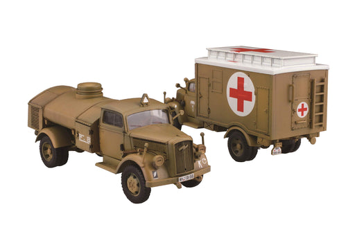 FUJIMI Military Series No.4 German 3T Truck Truck/Refueling Car 1/72 Scale- Japan Figure Store - #1 Bring To You The Best Japanese Goods