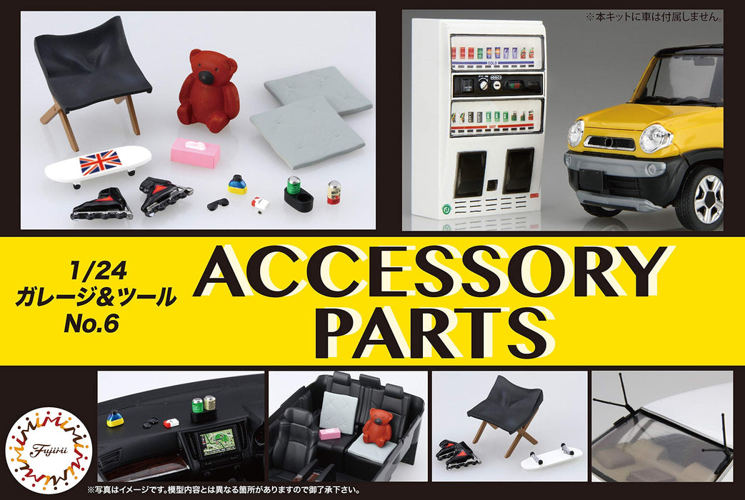 Fujimi Gt6 116488 Accessory Parts 1/24 Japanese Car Models Plastic Scale Kit- Japan Figure Store - #1 Bring To You The Best Japanese Goods