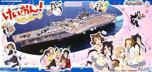 FUJIMI Cd17 Uss Kitty Hawk K-On! 1/700 Scale Kit- Japan Figure Store - #1 Bring To You The Best Japanese Goods