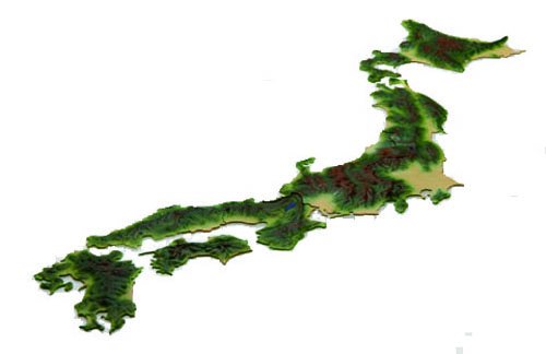 FUJIMI 170695 Map Of Japan Kumamon Version. Non-Scale Pre-Painted Kit- Japan Figure Store - #1 Bring To You The Best Japanese Goods