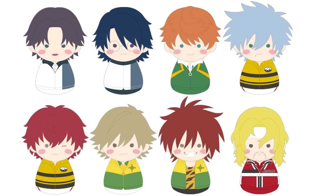 Kotobukiya Fukubuku Collection: New Prince of Tennis Vol.2 Trading Mascot Box of 8 Pieces 8 Types GW553- Japan Figure Store - #1 Bring To You The Best Japanese Goods