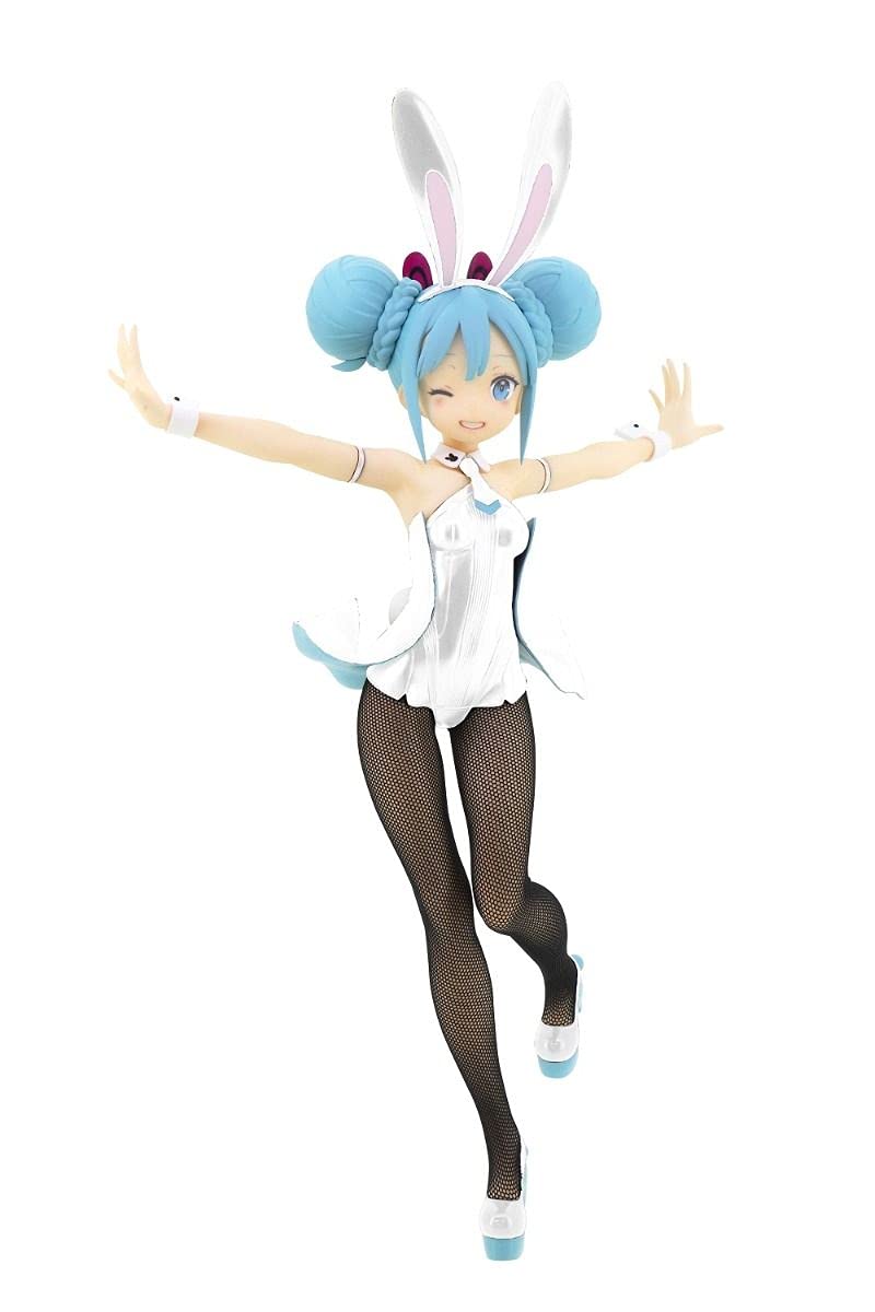 Furyu Hatsune Miku Bicute Bunnies Figure-White Ver.- Japan Figure Store - #1 Bring To You The Best Japanese Goods