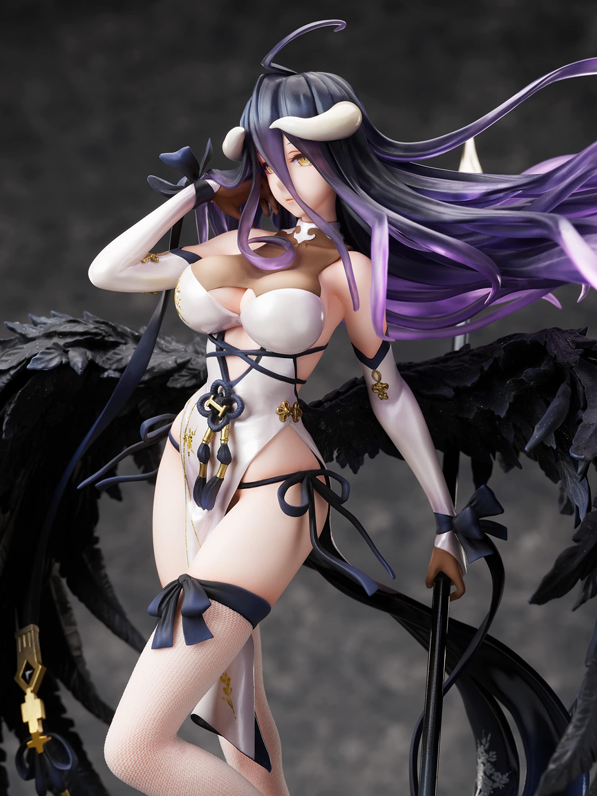 Furyu Overlord Albedo China Dress Ver. 1/7 Scale Pvc Painted Complete Figure- Japan Figure Store - #1 Bring To You The Best Japanese Goods