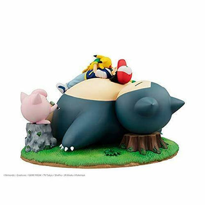 G.e.m. Series Pokemon Good Night With The Snorlax Figure- Japan Figure Store - #1 Bring To You The Best Japanese Goods
