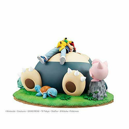 G.e.m. Series Pokemon Good Night With The Snorlax Figure- Japan Figure Store - #1 Bring To You The Best Japanese Goods