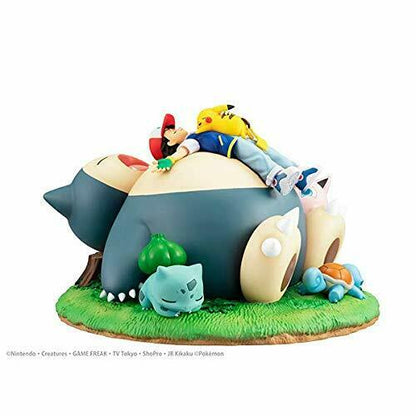 G.e.m. Series Pokemon Good Night With The Snorlax Figure- Japan Figure Store - #1 Bring To You The Best Japanese Goods