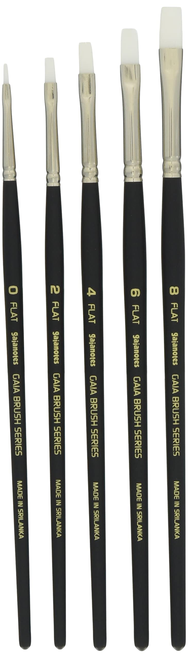 GAIANOTES Brash Series Bfs01 Flat Brush Set Hobby Tools- Japan Figure Store - #1 Bring To You The Best Japanese Goods