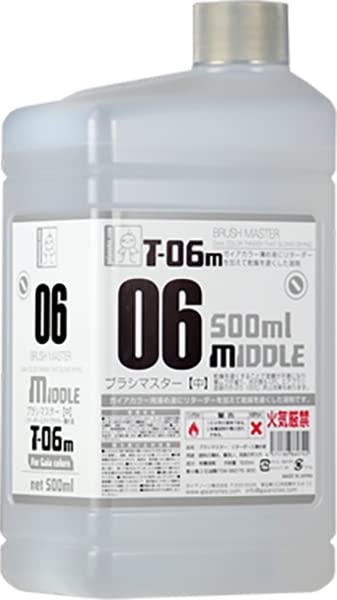 Gaianotes T-06M Brush Master Medium 500Ml Solvent 86079 - Made In Japan- Japan Figure Store - #1 Bring To You The Best Japanese Goods