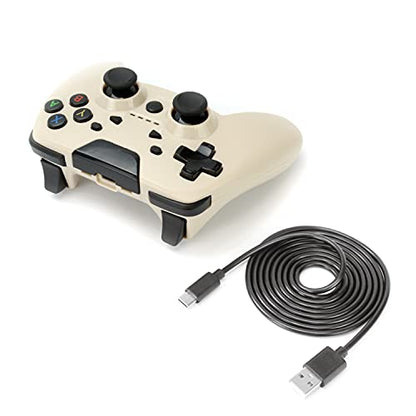 Gametech Wireless Symetry Pad Pro Sw For Nintendo Switch Beige - New Japan Figure 4945664123244 4